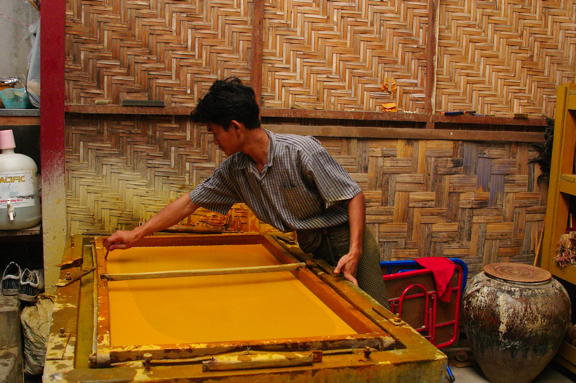 gold leaf industry making1