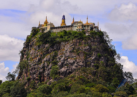 Mt Popa Myanmar