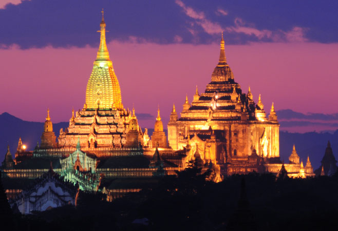 Image of Ananda Pagoda - Bagan Myanmar